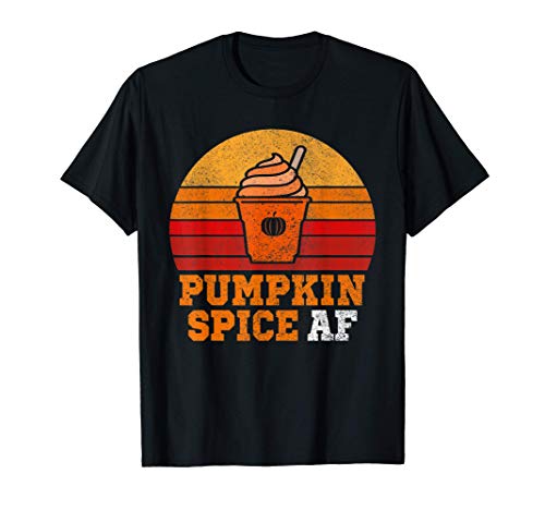 Book Cover Pumpkin Spice Af Funny Men Husband Apparel Halloween Gift . T-Shirt