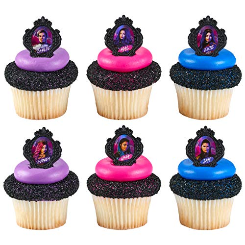 Book Cover 24 Descendants 3 So Not Ordinary Cupcake Rings Toppers