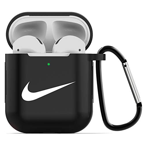 Book Cover Airpods Case Protective Silicone Cover and AirPods Accessories Case Skin Compatible with Apple AirPods 2 and 1