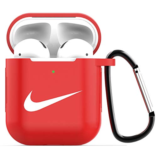 Airpods Case Protective Silicone Cover and AirPods Accessories Case Skin Compatible with Apple AirPods 2 and 1