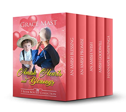 Book Cover Amish Hearts and Blessings: 5 Book Box Set Collection