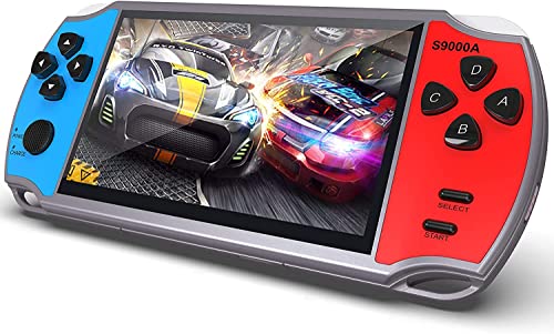 Handheld Game Console,32G Retro Game Console,4800 Games 5.1 HD Screen Retro Gaming System, Support TV Output, Portable Rechargeable Game Console with Joystick, Best Gift for Kids and Adult