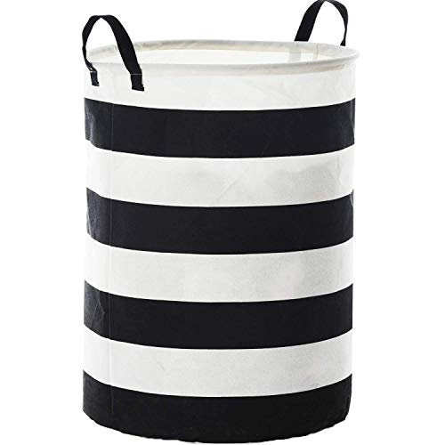 Book Cover Kids Laundry Basket Collapsible Hamper, 22 Inches Tall Large Fabric Dirty Clothes Hampers for Storage