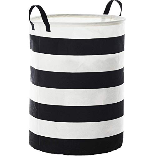 Kids Laundry Basket Collapsible Hamper, 22 Inches Tall Large Fabric Dirty Clothes Hampers for Storage