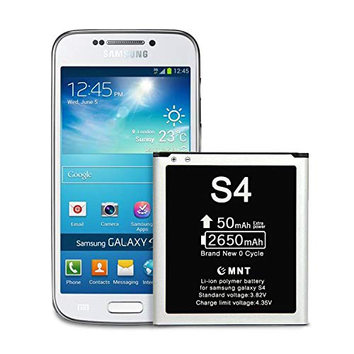 Srotek Battery for Galaxy S4,2650mAh Li-ion Replacement Compatible with Samsung Galaxy S4 T-Mobile M919,I9500, R970, I9505(T-Mobile),LTE I9506,I337(at&T),I545(Verizon),L720(Sprint) Without NFC