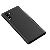 for Samsung Galaxy N Case, Lxlfcase Soft TPU Scratch Resistant Anti-Fingerprint Skin Silicone Protector Phone Cases Cover (Solid Black)