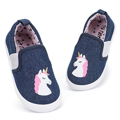 RANLY & SMILY Toddler Shoes Slip On Casual Sneakers