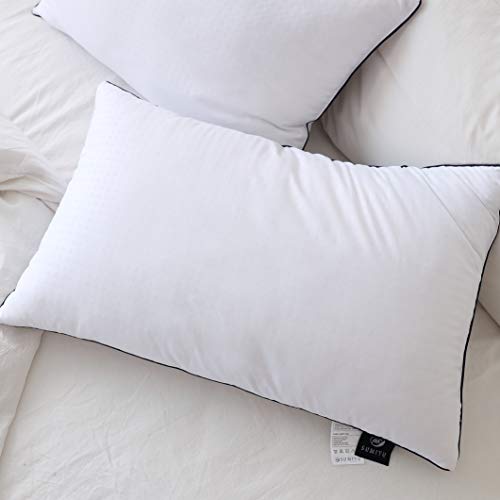 Book Cover SUMITU Bed Pillows for Sleeping Queen Size 1 Pack 20x30 inch