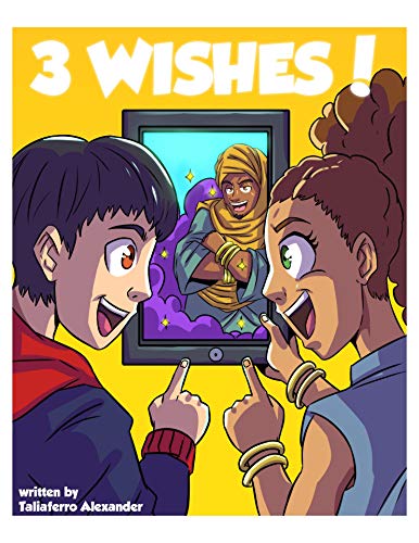Book Cover 3 Wishes App: iWish