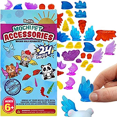 BUNMO Mochi Squishy Stick On Accessories For Toys