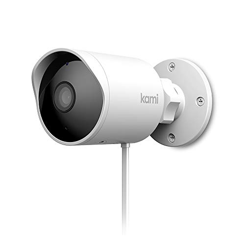 RIIMUHIR Kami Smart Outdoor Security Camera, 1080p 2.4G Home Camera with Human Detection, Starlight Night Vision, Time Lapse, Activity Zone - kami/YI Home App