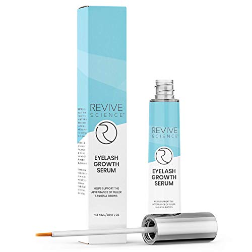 Eyelash Growth Serum & Eyebrow Enhancer - Biotin, Vitamin E & Collagen - Rapid Growth Serum for Thicker & Longer Lashes - for Men and Women, - 4ML / 0.14 FL OZ