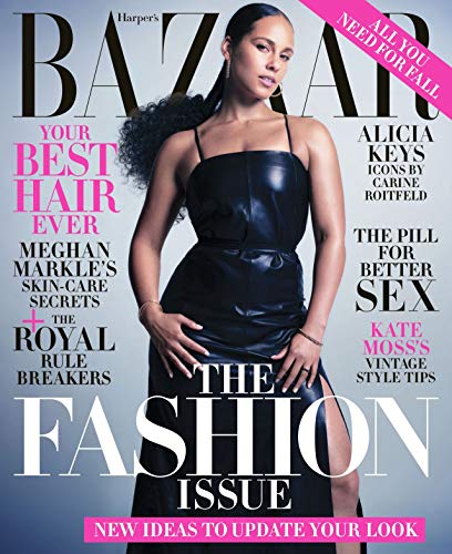HARPER'S BAZAAR USA SEPTEMBER 2019 ALICIA KEYS COVER