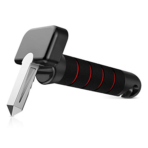 Car Assist Handle, Car Assisted Portable Door Handle with Broken Window Mobile Auxiliary Seat Belt Cutting