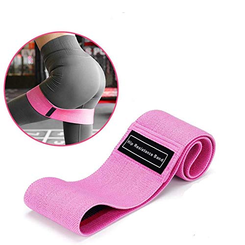 Book Cover Resistance Exercise Bands for Legs and Butt, Hip Bands Booty Bands Wide Workout Bands Resistance Loop Bands Anti Slip Circle Fitness Band Elastic Sports Bands