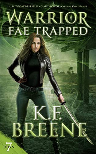 Book Cover Warrior Fae Trapped (Demon Days, Vampire Nights World Book 7)