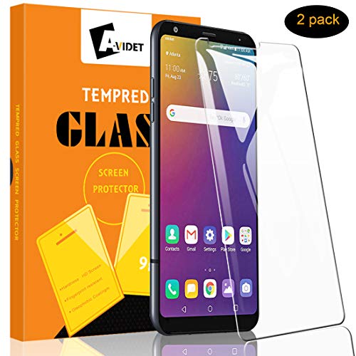 AVIDET LG Stylo 5 Screen Protector, LG Stylo 5 Tempered Glass [Anti-Scratch][Bubble Free] 9H Hardness 0.3mm Ultra Slim Compatible for LG Stylo 5 (2 Pack)
