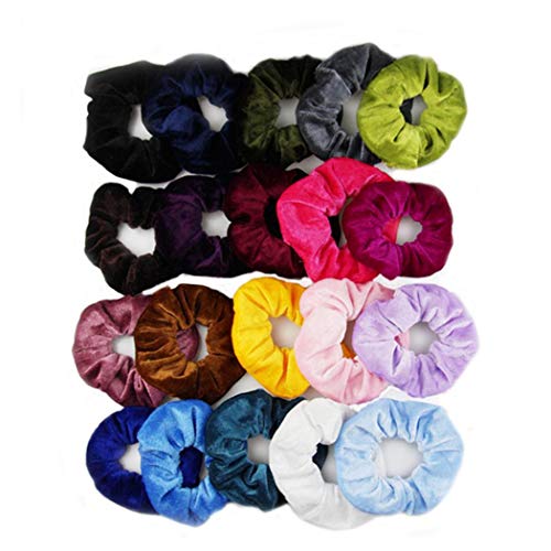 Pagacat Women Fashion Solid Round Elastic Hair Band Hair Accessories Screw Nails
