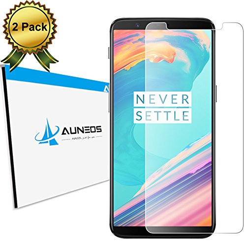 Book Cover OnePlus 5T Screen Protector [Case Friendly] AUNEOS 0.20mm Tempered Glass for OnePlus 5T [2Pack] [Full Adhesive] High Responsive Anti Fingerprint Glass Protector for OnePlus 5T (OnePlus 5T, 2Pack)