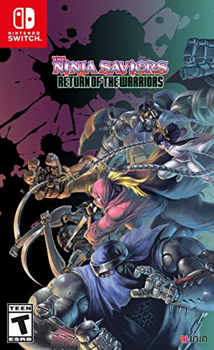 Book Cover The Ninja Saviors - Return of The Warriors - Nintendo Switch