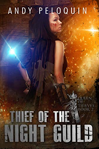 Book Cover Thief of the Night Guild: A Grimdark Epic Fantasy Thief Adventure (Queen of Thieves Book 2)