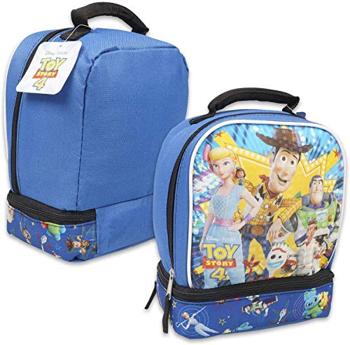 Book Cover Toy Story 4 Drop Bottom Lunch Bag
