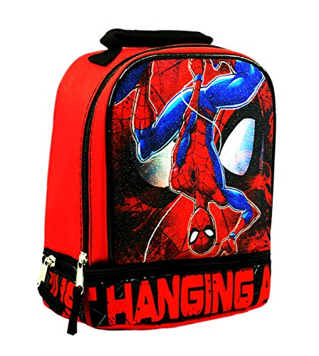 Book Cover Licensed Spiderman Lunch Bag