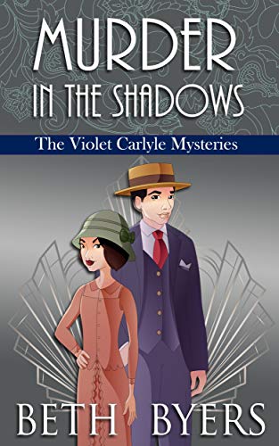 Book Cover Murder in the Shadows : A Violet Carlyle Historical Mystery (The Violet Carlyle Mysteries Book 16)