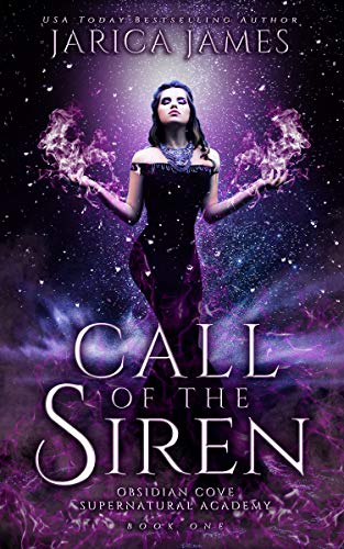 Book Cover Call of the Siren: A Reverse Harem Paranormal Academy Romance (Obsidian Cove Supernatural Academy Book 1)