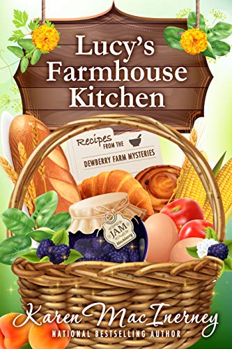 Book Cover Lucy's Farmhouse Kitchen: Recipes from the Dewberry Farm Mysteries