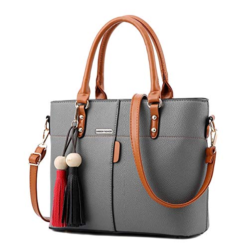 Womens PU Tote Bags, oteawe Women Purses and Handbags Casual Crossbody Shoulder