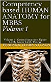 Competency based HUMAN ANATOMY for MBBS Volume 1: Volume 1 - General Anatomy ,Upper Limb, Lower Limb, Thorax