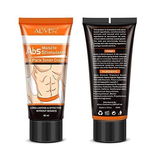 Abdominal muscle Cream Anti Cellulite Cream Fat Burning Cream Natural Body Slimming Cream for Stomach, Arms, Thighs and Skin Firming for woman and men