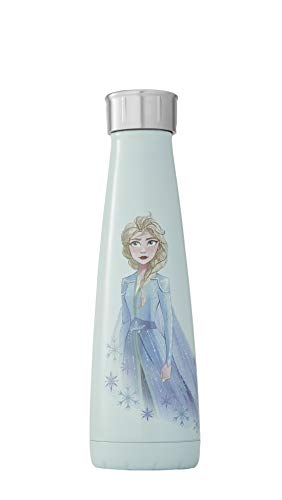 Book Cover S'well 20015-G19-25240 Stainless Steel Water Bottle, 15oz, Mighty Elsa