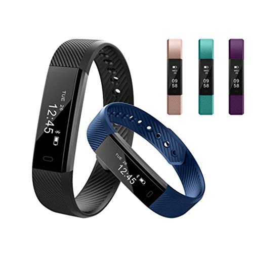 UpBeauty Fitness Activity Tracker Smart Band Waterproof Digital Display Buckle Health Wristband Smart Watches for iOS Android Phone