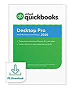 [Old Version] QuickBooks Desktop Pro 2020 Accounting Software for Small Business with Shortcut Guide [PC Download]
