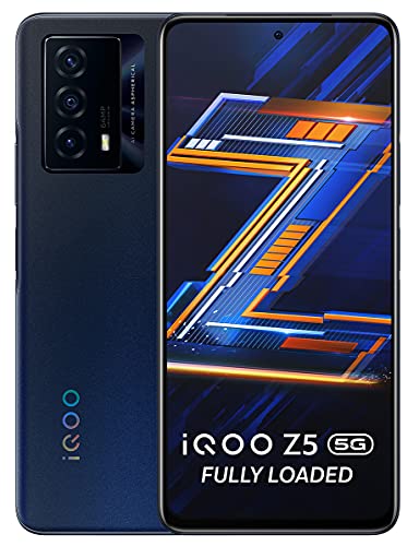 Book Cover iQOO Z5 5G (Mystic Space, 12GB RAM, 256GB Storage) | Snapdragon 778G 5G Processor | 5000mAh Battery | 44W FlashCharge