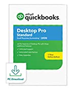[Old Version] QuickBooks Desktop Pro Plus (Standard) 2020 Accounting Software for Small Business [PC Download
