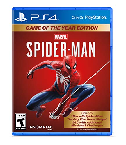 Book Cover Marvel's Spider-Man: Game of The Year Edition - PlayStation 4