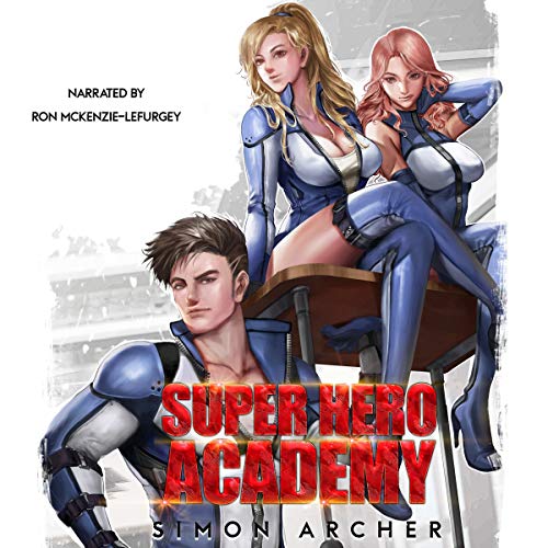 Book Cover Super Hero Academy