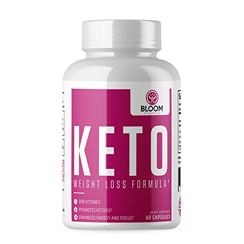 Keto Pills for Weight Loss - Burn Fat Fast & Lose Unwanted Pounds - Weight Loss Supplements for Women & Men - Appetite Suppressant - Ketogenic Formula with BHB - 60 Capsules