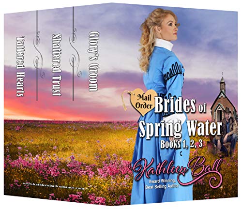 Book Cover Mail Order Brides of Spring Water Books 1-3: Christian Historical Romance