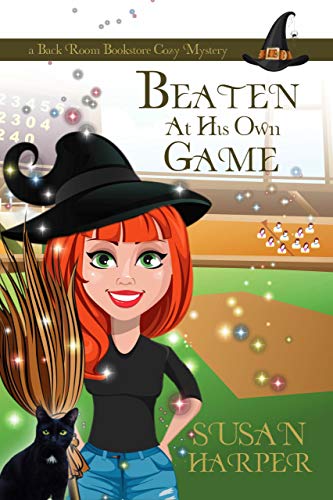 Book Cover Beaten at His Own Game (Back Room Bookstore Cozy Mystery Book 9)