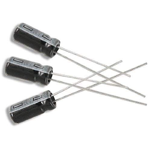 E-Projects B-0001-K15e Radial Electrolytic Capacitor, 100uF, 16V, 105 C (Pack of 5)