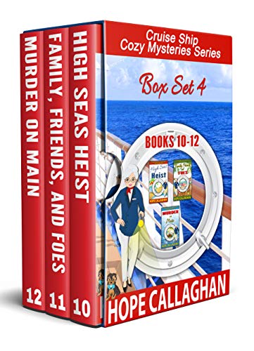 Cruise Ship Cozy Mysteries Series: Box Set Four (Books 10-12)