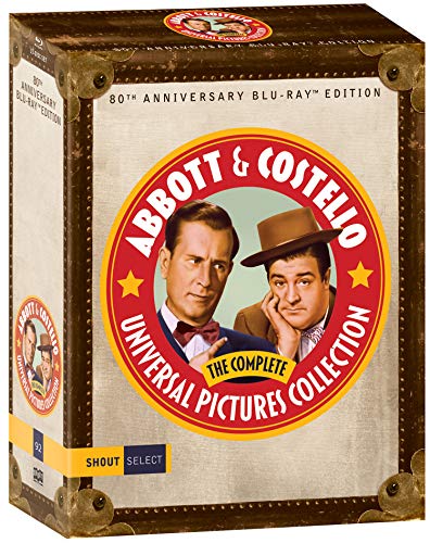 Book Cover Abbott & Costello: The Complete Universal Pictures Collection [Blu-ray]