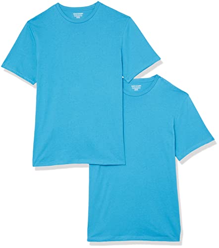 Amazon Essentials Men's 2-Pack Slim-Fit Short-Sleeve Crewneck T-Shirt