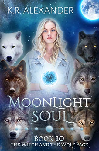 Book Cover Moonlight Soul: A Reverse Harem Shifter Romance (The Witch and the Wolf Pack Book 10)