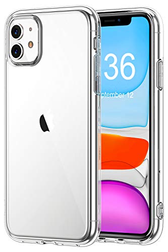 STOON for iPhone 11 Case, Anti-Scratch Shock-Absorption Crystal Clear Phone Cover Case for iPhone 11, 6.1 inch, 2019