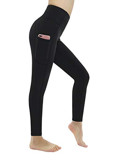 Dragon Fit High Waist Yoga Leggings for Women with 3 Pockets,Tummy Control Workout Running Pants,Athletic Leggings
